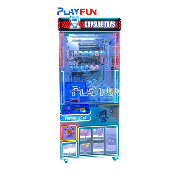 Factory Customize Catch Ball Claw Machine Coin Operated Vending Machine Capsule Gift Prize Machine