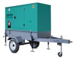 Small 50kva 100KW SDEC Trailer Diesel Generator set