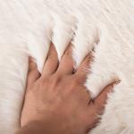 Custom Colors 100% Polyester Faux Fur Fabric for Lady's Coat Garments High