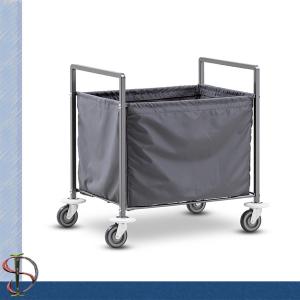 Wholesale Folding Laundry Cart / Hotel Chrome Laundry Rack / Heavy-duty Laundry Stand with Laundry bag from china suppliers