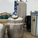380V Used SS Reactor 0.2MPa With Water Cooling Electric Heating