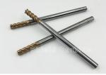 Flattened Long Shank End Mill , 6 Flute Carbide End Mill 2500-4000N/Mm2 Flexural