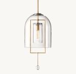 Hardwired Suspended Fulcrum Pendant Light Fixture 110-220V