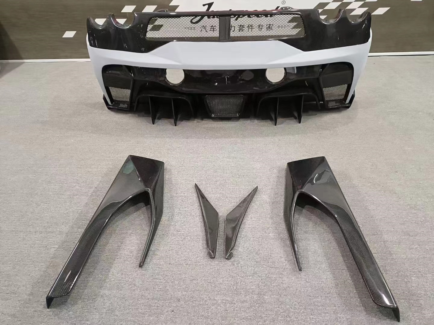 VORS Widebody F430 Body Kit 2005 - 2009 Ferrari F430 Spoiler Hood