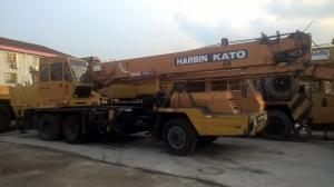 Wholesale Original Color Used Kato Crane For Sale , 16 Ton NK160E Import From Japanese Manufacure from china suppliers