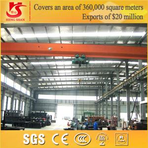 Wholesale 5-32tonTop running single girder bridge crane from china suppliers