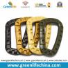 Buy cheap 8.5x5.6x0.7mm Big Size Plastic Carabiner Hook Popular Military Colors from wholesalers