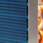 Hydrophilic Air Cooled Finned Tube Heat Exchanger Condenser Coil Radiator