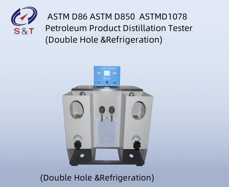 Petroleum Product Distillation Apparatus (Double Holes) ASTM D86 ASTM D850  ASTMD1078,ISO3405,ISO918,IP123,IP195
