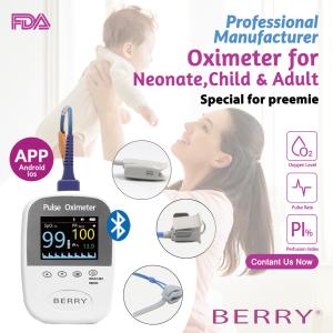 Wholesale 6.3x3.3x1.3 Inches Handheld Digital Pulse Oximeter With SpO2 Range 35 - 100% from china suppliers