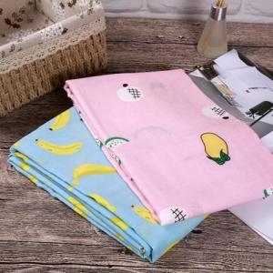 Wholesale Custom Printed Cotton Gauze Fabric , Organic Cheesecloth Fabric Breathable Eco Friendly from china suppliers