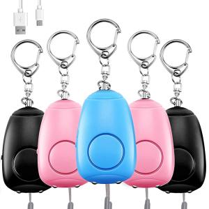 Wholesale 4.96 Ounces Personal Keychain Alarm CE Double LED Lights Emergency Self Defense 130dB from china suppliers