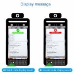 C19 Eu Digital Face Recognition Temperature Scanner Italia Green Pass Scanner