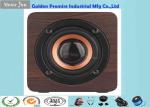 3Watt Wooden Bluetooth Speaker Wireless 1200MA Li Battery With 52mm Horn