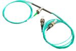 OM3 850nm /1300nm 1X2 FC- FC APC-UPC Mini Fiber Splitter 0.9mm 1M