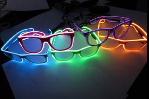 Wholesale Popular El Wire Glasses Diffraction Effect Lens For Watching Fireworks from china suppliers