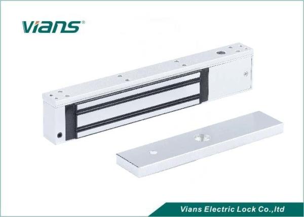DC12v / 24v Single Door Electronic Magnetic Lock UL List 600lbs Full Holding