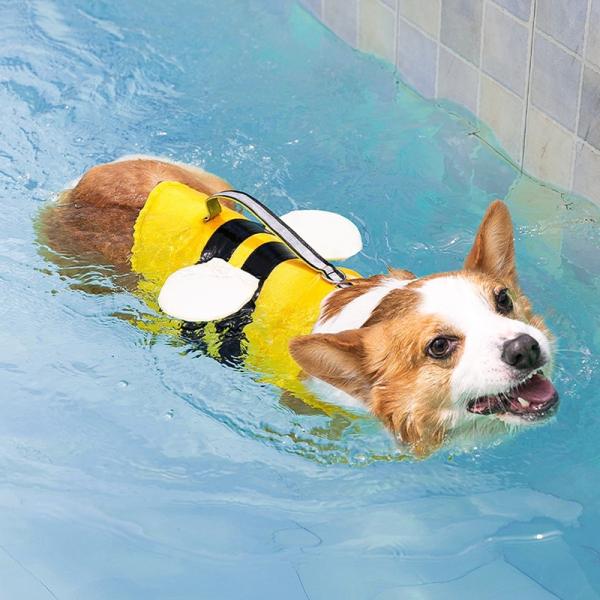 Lightweight Pet Life Jacket Non Slip Tread Pattern Pet Outdoor Wear Clothing Waterproof