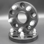 20MM Anodized Black Forged Aluminum Bolt Pattern 5x120 Wheel Spacers For TESLA