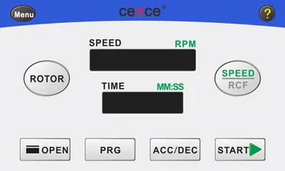 H1850 Benchtop 6 tube 50ml high speed laboratory centrifuge