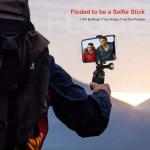 Phone Tripod, Flexible Tripods with Universal Clip for iOS and Android