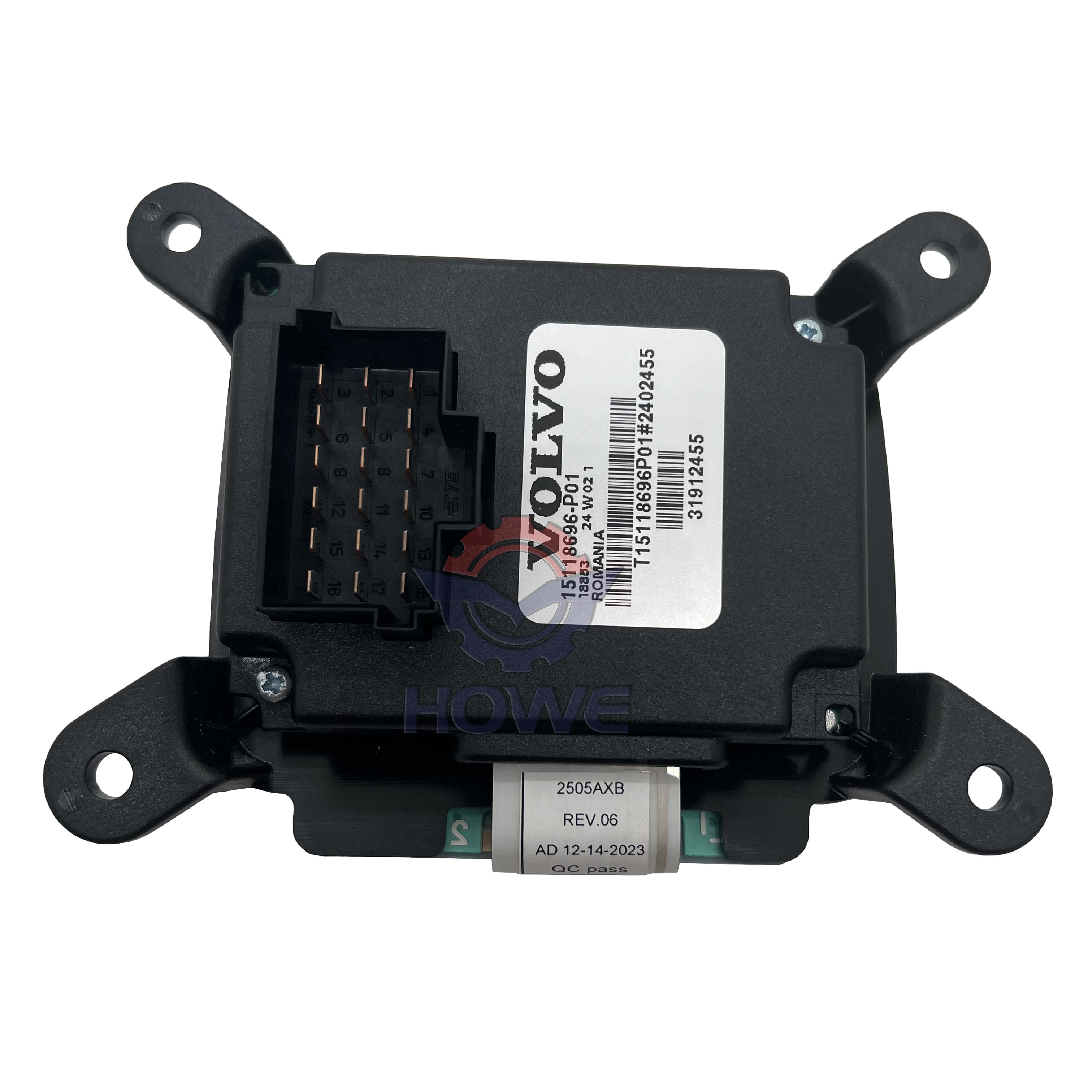 Excavator Electrical Parts EC210 Air Conditioner Key Panel Controller 15118696