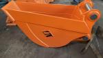 Volvo EC210 EC240 Excavator Drainage Trench Bucket With Teeth Mining
