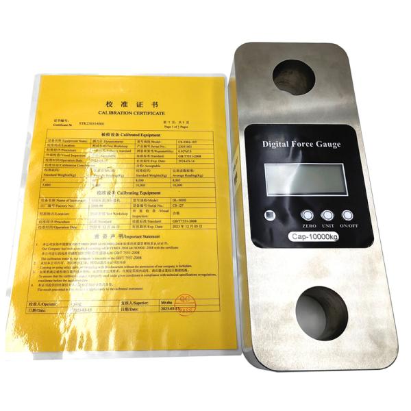 LCD Display Digital Dyno 1t 5t 10t 50ton Remote Control Hook Shackle Dynamometer Wireless Digital Dynamometer Load Cell