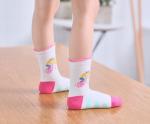 Pretty Colorful Toddler Girl Ankle Socks Lovely Soft Hand Feeling Any Logo
