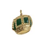 American Golden Style 8cm Craft Metal Pin Badges Modern Technology