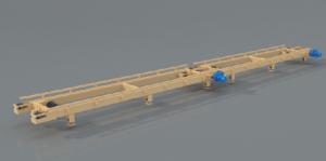 Wholesale 3kw 19r/Min Conveyor Chain AAC Block Cutting Machine from china suppliers