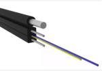 Outdoor Fiber Optic Cable 1/2/4 Core G657A 2km Multimode FTTH Drop Cable GJYXCH