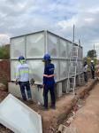 Factory Sold 150000 Liter Large FRP Sectional Water Tank Fiberglass GRP Storage