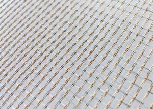 Wholesale Copper Stainless Woven Wire Mesh Laminated Glass Anti Acid 0.6mm from china suppliers