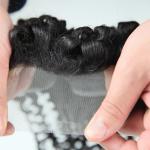 Healthy Natural Lace Frontal Closure 13 X 4 Raw Human Hair No Shedding