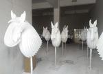 Origami Style Shop Window Decoratio Custom Life Size Fiberglass Horse Head