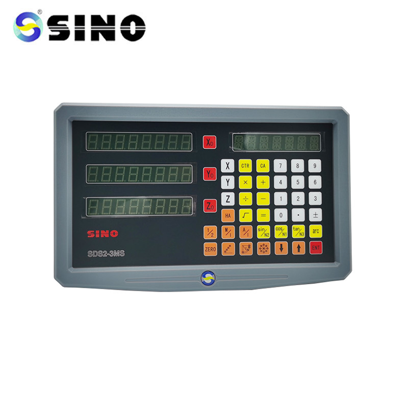 IP53 SINO Digital Readout System 170mm Glass Linear Scale Encoder For Milling