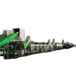 Agricultural 2000kg Plastic Recycling Lines Film Washing 120mm