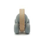 Kids Baby Chewy Beads FDA Silicone Teething Rattle Car Shape