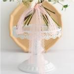 Customized Color 3cm Lace Ribbon for Wedding Dress Accessories Flower Bouquet