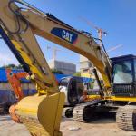 Big crawler excavator CAT 320D heavy machine large excavator