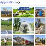 64 Meters Head Solar Water Pump System Dc 1.7m3/H High Flow Submersible Water