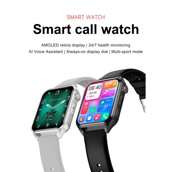 Wearable Devices Smart Watch Full Screen Touch With Fitness And Sport Tracker Feature For Adults As Popular Gifts