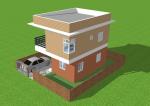 Prefabricated Lightweight Steel Structure House Galvanized Light Steel Villa
