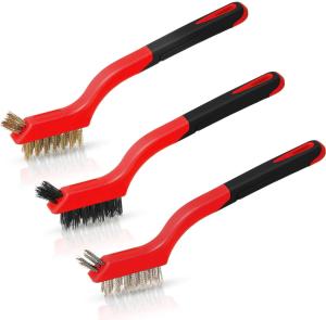 Wholesale 6 Pieces Mini Wire Cleaning Brush For Detailing Crimped Scratch from china suppliers