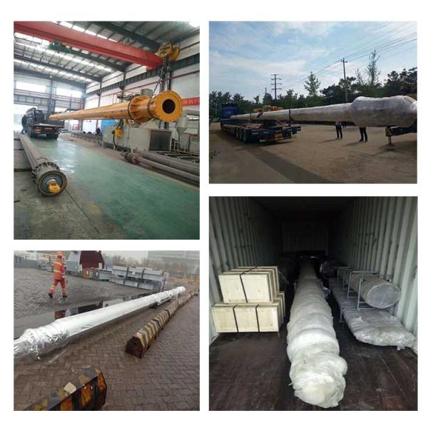 Pressure Transmission Drilling Piling Rig Kelly Bar Q345B Steel