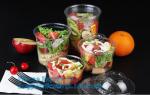 1000ML salad disposable plastic food container soup bowl noodle bowl,Food Grade