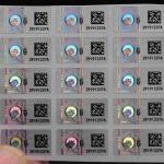 Waterproof Custom Die Cut Holographic Stickers Eco Friendly