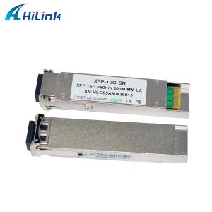 Wholesale 10G MMF 850nm XFP Transceiver SR 300m Reach Dual LC Optical Fiber Equipment DDM from china suppliers