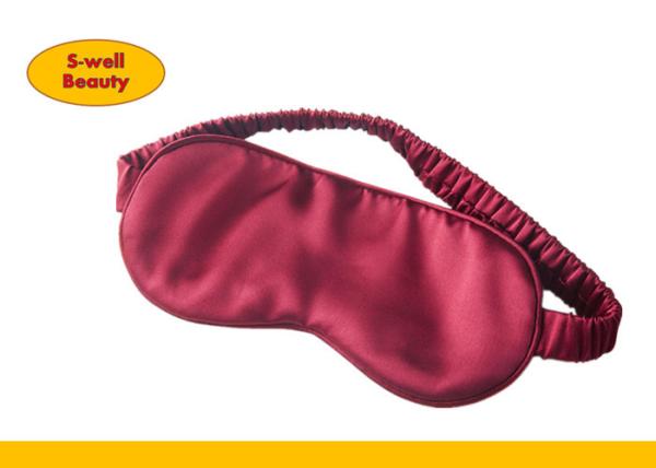 silk soft eye mask Factory direct supply 100% luxury silk sleep travel eye mask